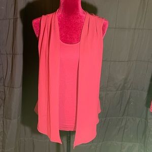 Red Sleeveless Top